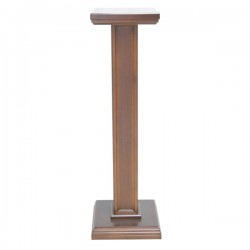 COLUMNA DE MADERA PARA ESTATUA