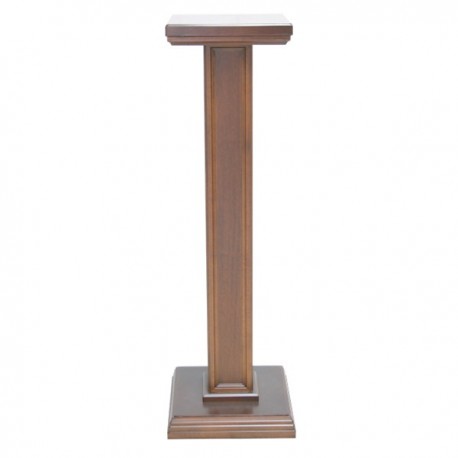 COLONNA IN LEGNO PER STATUA