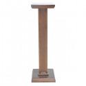 COLONNA IN LEGNO PER STATUA