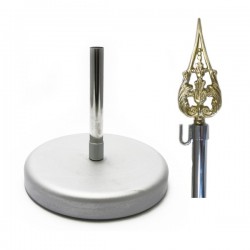 SILVER-PLATED SET WITH GENERIC SPEAR