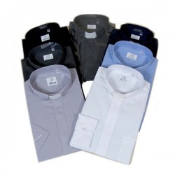 CAMICIA A MANICA LUNGA PER SACERDOTE