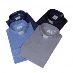 CAMICIA A MANICA CORTA PER SACERDOTE