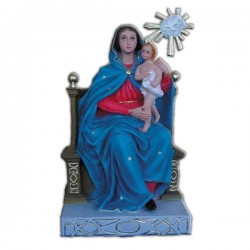 SEATED VIRGIN OF THE BOW WITHOUT CROWNS