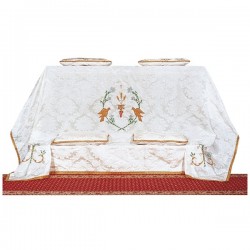 DRAPE WITH RICH EMBROIDERY