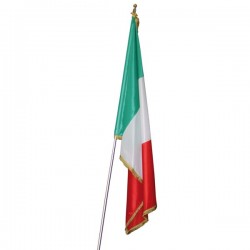 FLAG OF ITALY WITH FRINGE