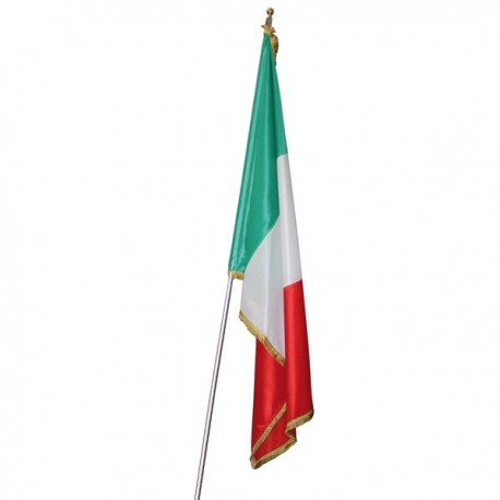 FLAG OF ITALY WITH FRINGE