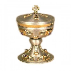 CIBORIUM WITH STONES
