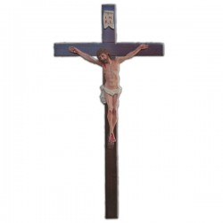 CRUCIFIX WITH CROSS (50 CM.)