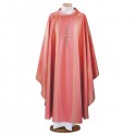HAND-EMBROIDERED WOOL AND LUREX CHASUBLE