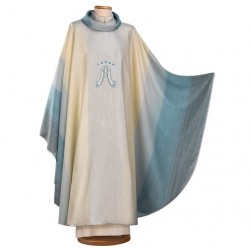 EMBROIDERED MARIAN CHASUBLE