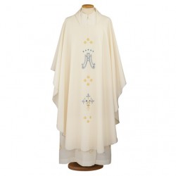EMBROIDERED MARIAN CHASUBLE