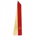 TWO-COLOURED EMBROIDERED STOLE