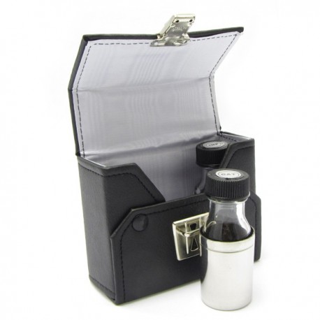 CASE WITH THREE BOTTLES