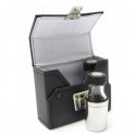 CASE WITH THREE BOTTLES