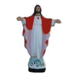 SACRED HEART OF JESUS WITH OPEN ARMS
