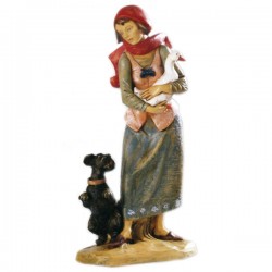 MUJER CON PERRO
