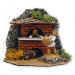 FUNCTIONING OVEN FOR NATIVITY SCENE