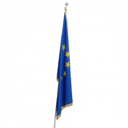 FLAG OF EUROPE WITH FRINGE