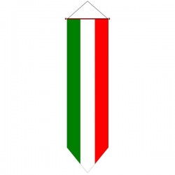 BANDERA VERTICAL DE ITALIA PARA COLGAR