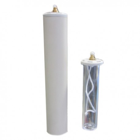 SIMULATED CANDLE WITH CARTRIDGE