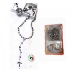 ROSARY KIT AND SAN BENEDICT KEYRING