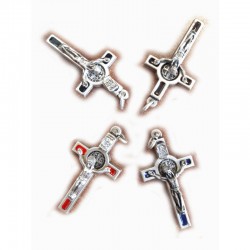 SAN BENEDETTO CROSS WITH NECKLACE