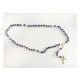 ROSARY SILVER AND MURANO GLASS