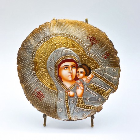 ICONA MADONNA CON BAMBINO
