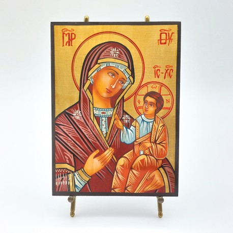 ICONA MADONNA CON BAMBINO