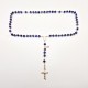 ROSARY SILVER AND MURANO GLASS