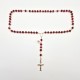 ROSARY SILVER AND MURANO GLASS