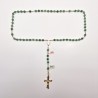 SILVER AND AVENTURINE ROSARY