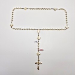 ROSARIO PLATA Y NACAR AUTÉNTICO