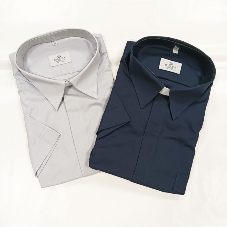 CAMICIA A MANICA CORTA PER SACERDOTE