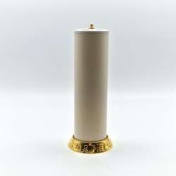 CANDLESTICK WITH FAKE CANDLE