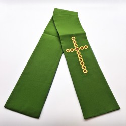 GREEN DEACON'S EMBROIDERED STOLE