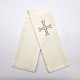 IVORY EMBROIDERED STOLE