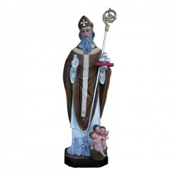SAINT NICHOLAS WITH MITRE AND CHILDREN