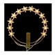 GOLDEN METAL HALO WITH STRASS