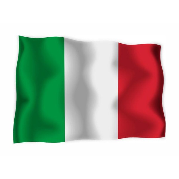 bandiera Italia in tessuto nautico