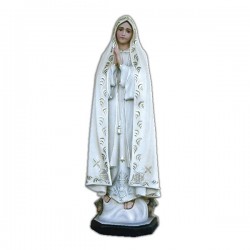 OUR LADY OF FATIMA, RICH DECORATION