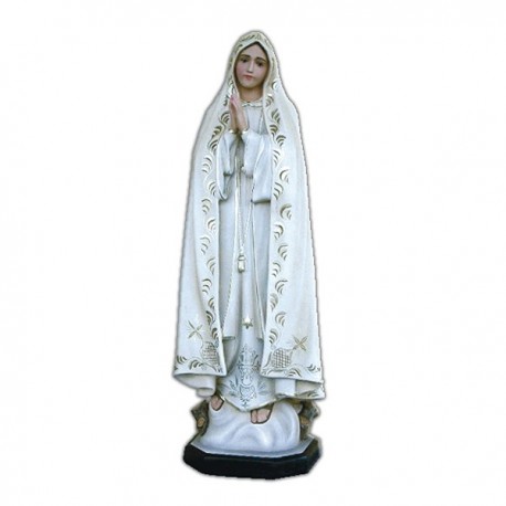 OUR LADY OF FATIMA, RICH DECORATION