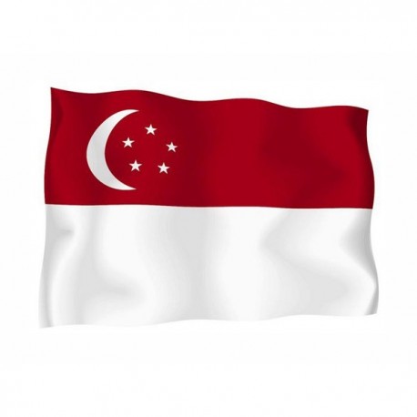 BANDERA DE SINGAPUR