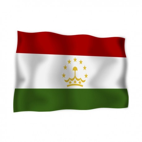 FLAG OF TAJIKISTAN