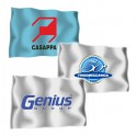 FLAGS WITH BUSINESS LOGO